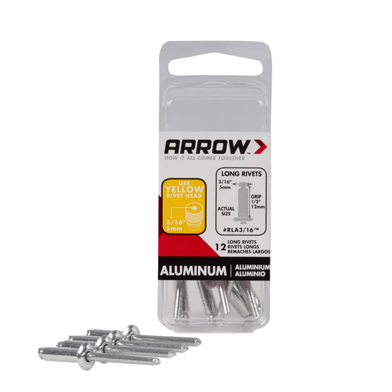 3/16 In. X 1/2 In. Aluminum Rivet (12-count)