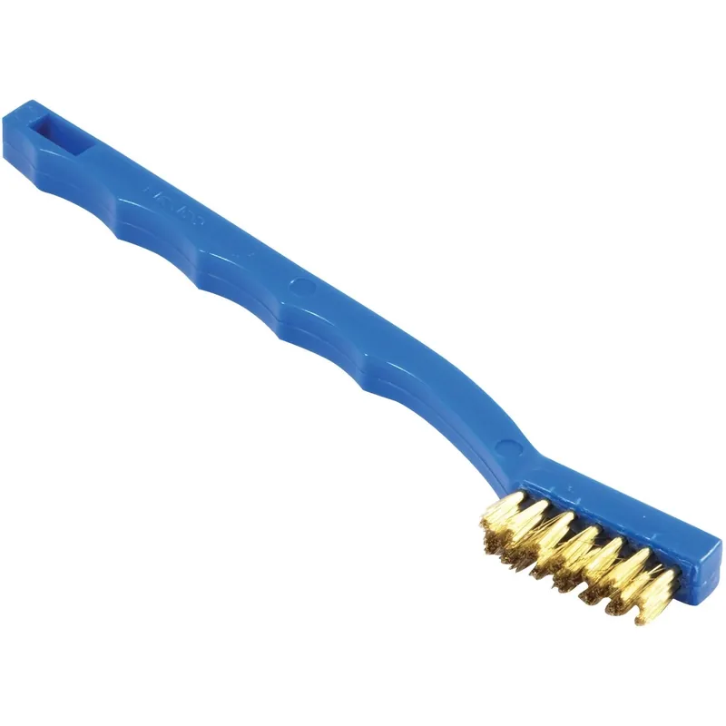 Wire Cleaning Brush, Brass, 7.25-in.