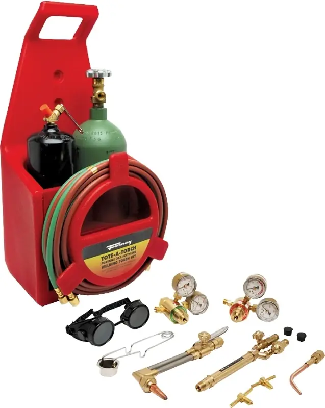 Light Duty Oxygen Acetylene Victor Type Tote A Torch Kit Model 1753