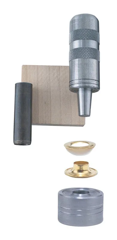 General 1/2 In. D Brass Grommet Kit 1 Pk