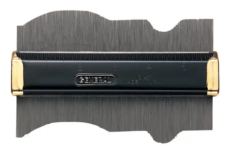 General 6 In. L X 3-1/2 In. W Contour Gauge 1 Pc
