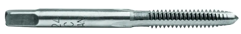 Machine Screw Tap, Plug Style, 10-24 National Coarse