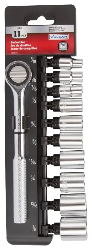 13pc-3s Sae Socket Set