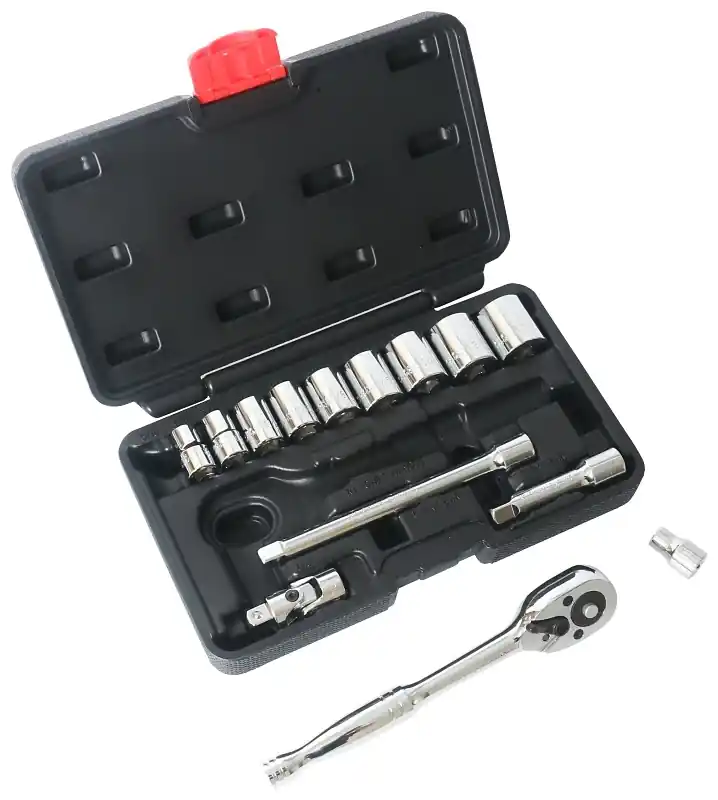 15 Piece 3/8 Inch Drive Sae Socket Set Model Ts1015