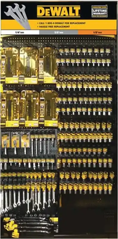 1/4 Inch Drive Socket Set 84 Piece Dwmt74204