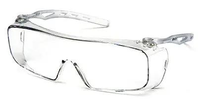 Over The Spectacle Safety Glasses, Clear, Anti-fog Lenses