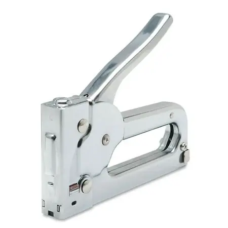 Jt21 Light-duty Chrome Junior Tacker Staple Gun For Versatile Stapling