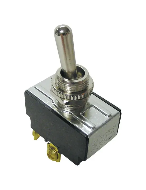 20 Amps Toggle Switch Silver 1 Pk