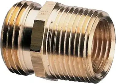 3/4 In. X 3/4 In. X 1/2 In. Hose To Pipe Connector