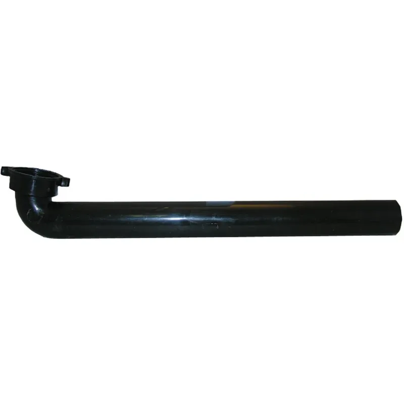 Waste Ell, Slip Joint, Black Pvc, 1-1/2 X 15 In.