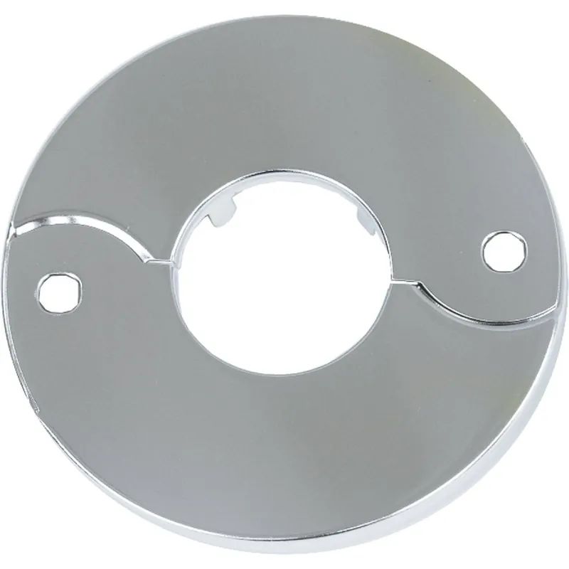 Floor & Ceiling Split Flange, Chrome-plated Brass, 3/4 In. Ip