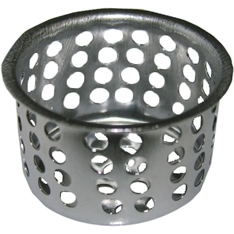 Crumb Cup Strainer, Chrome Plated, 1 In.