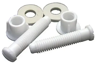 Toilet Seat Hinge Bolt, 7/16 X 1-3/4 In., 2-pk.