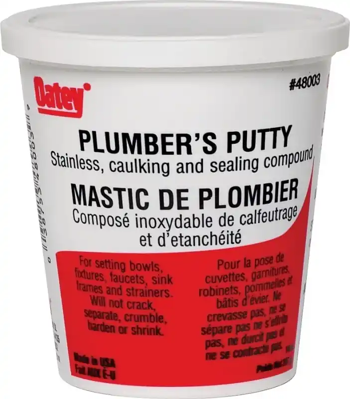 14 Oz Plumber‘s Putty - Waterproof Sealant For Fixtures And Faucets
