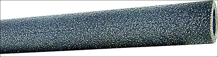 Charcoal Polyethylene Pipe Insulation – 6 Ft, 1‑3/8 In Id × 2‑1/8 In Od