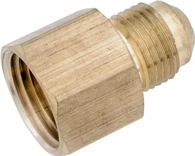 Flare Connector, Lead Free Brass, 1/4 Flare X 1/8 In. Fpt
