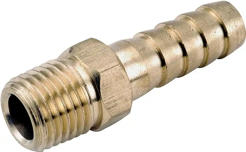 Pipe Fitting, Barb Insert, Lead Free Brass, 1/2 Hose I.d. X 3/8 In. Mpt
