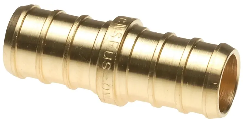 1/2-in X 1/2-in Lead-free Brass Pex Coupling Barb Fitting