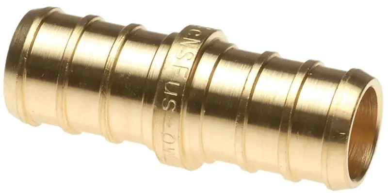 1/2 In. Brass Pex Barb Coupling (10-pack)
