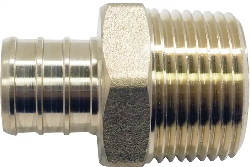 Brass Pex Male Adapter Crimp Fitting 3/4 In. For Pex Pipes