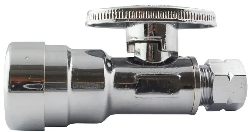 1/2 In. X 3/8 In. Quick-connect Quarter Turn Straight Valve