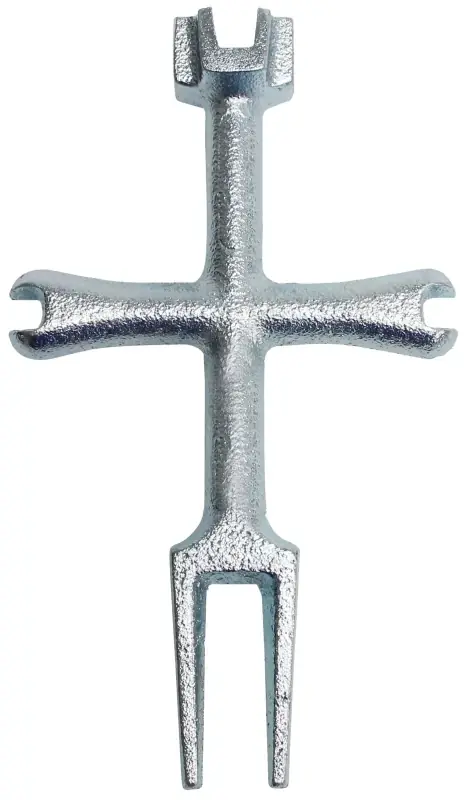 1897222 Wrench P.o. Plug - 4-way Design For Versatile Drain Removal