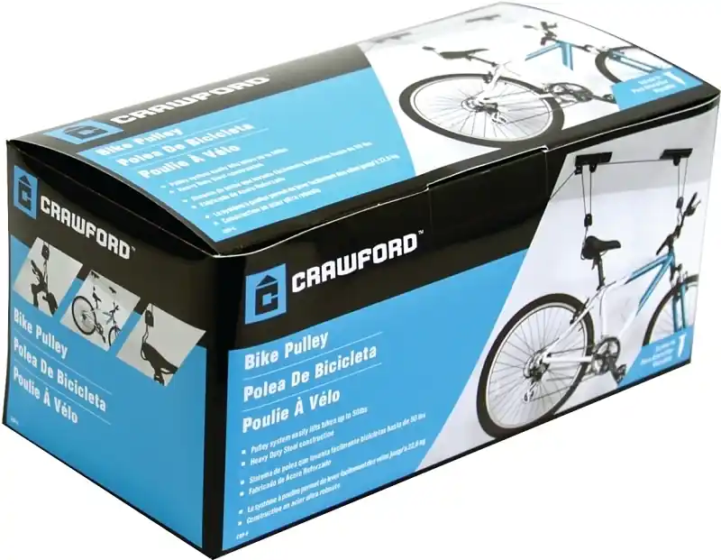 Bike Hanger Pulley System, Ceiling Mount