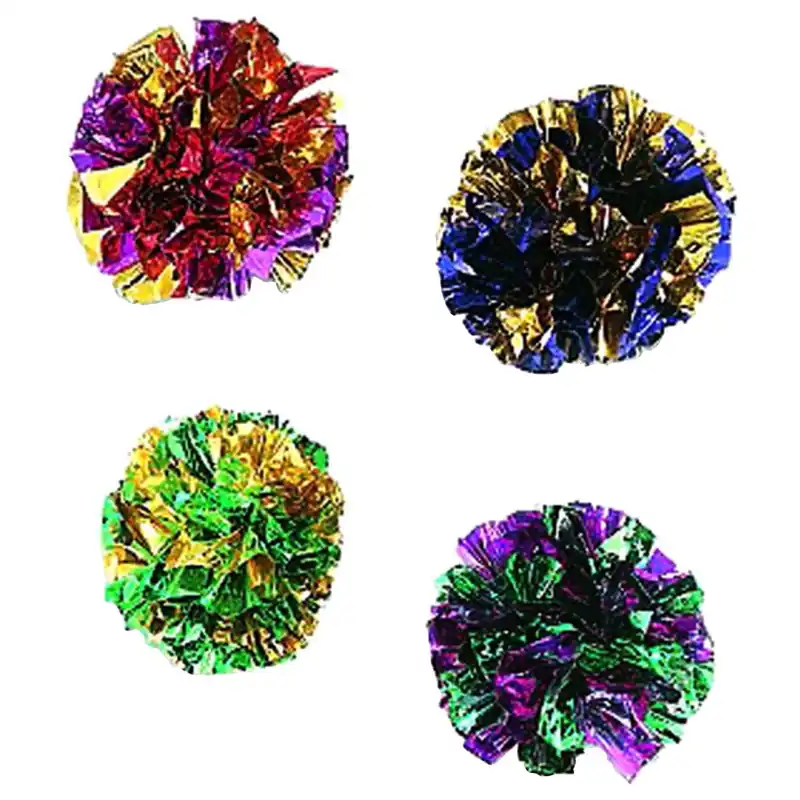 Ethical Cat Mylar Balls 1.5 Inch 4 Pack - 2131