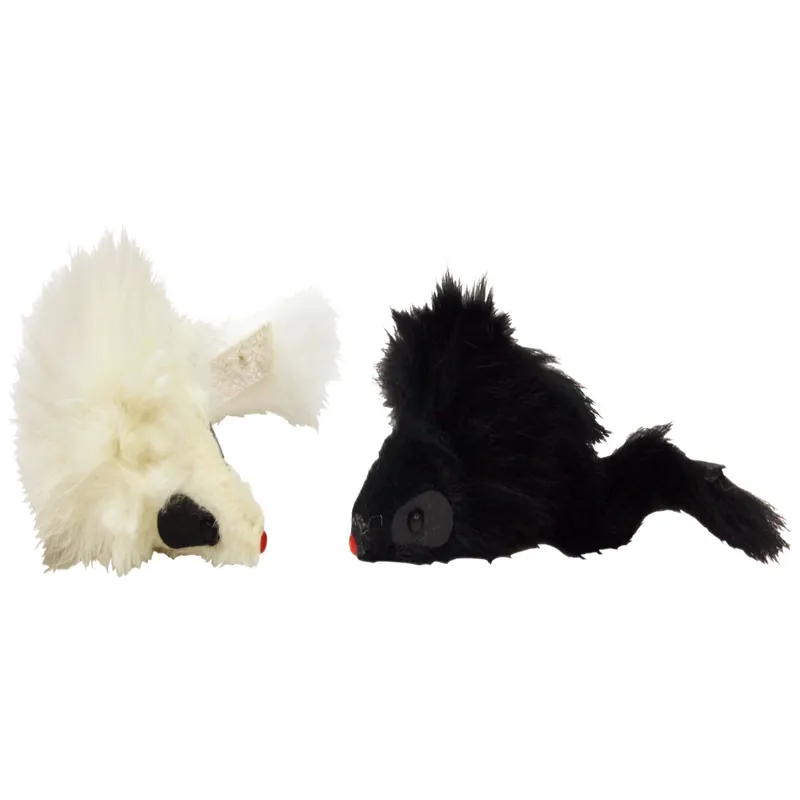Plush Mice Cat Toy With Catnip, 2-pk.