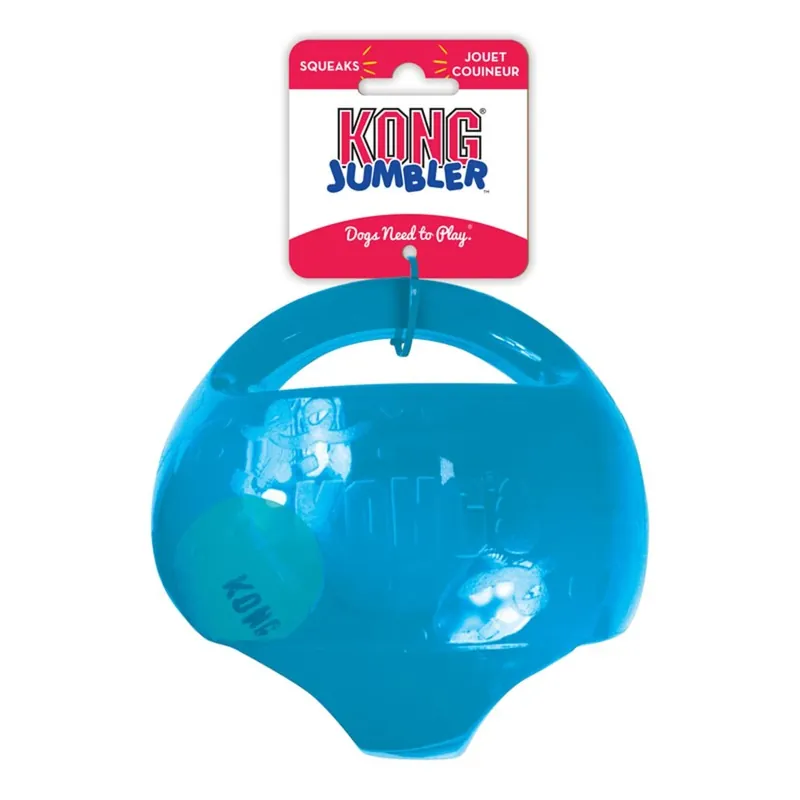 Jumbler Ball Dog Toy, Medium/large, Assorted Colors For Interactive Play