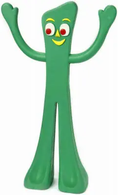 9-inch Gumby Rubber Dog Toy - Durable, Fun, And Safe For Your Pet