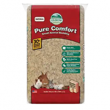 Pure Comfort Natural Small Animal Bedding, 36 Liters - Ultra Soft & Safe