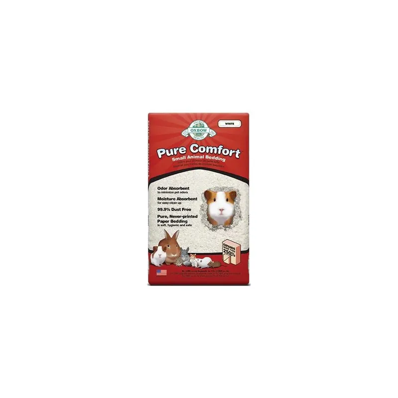 Pure Comfort Small Animal Bedding, 8.2 Liters, White