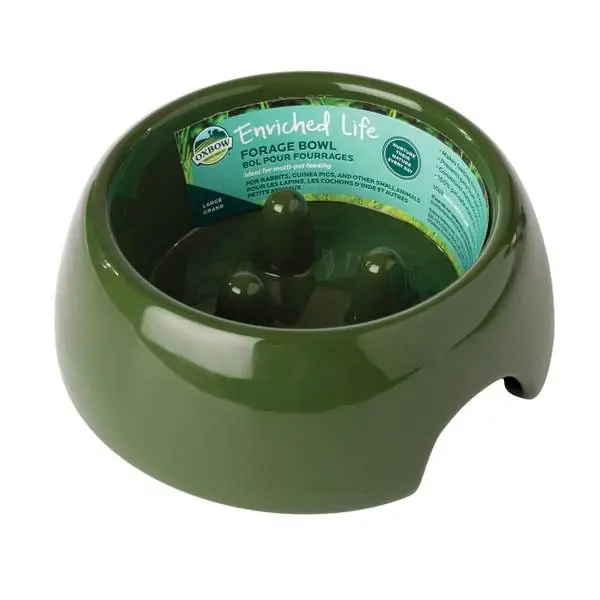Enriched Life Forage Bowl For Small Animals, Large Size