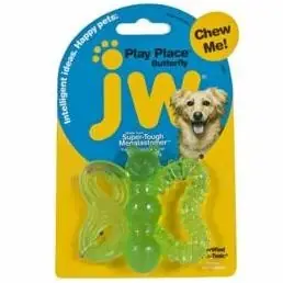 Playplace Butterfly Teether For Puppies - Multicolor Teething Toy