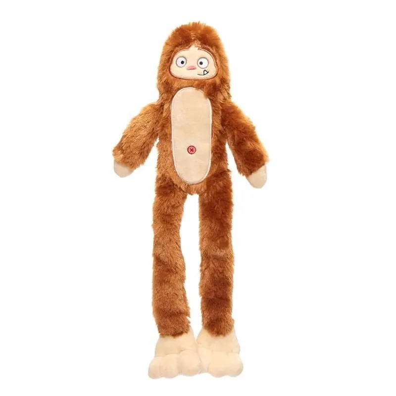 Medium Hairy Henderson Dog Toy – Brown/tan