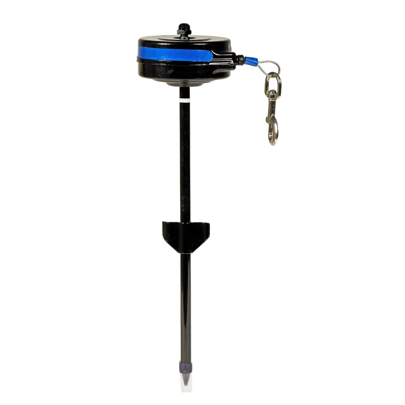 Retractable Dog Tie-out With Stake, 25-80 Lb. Dogs