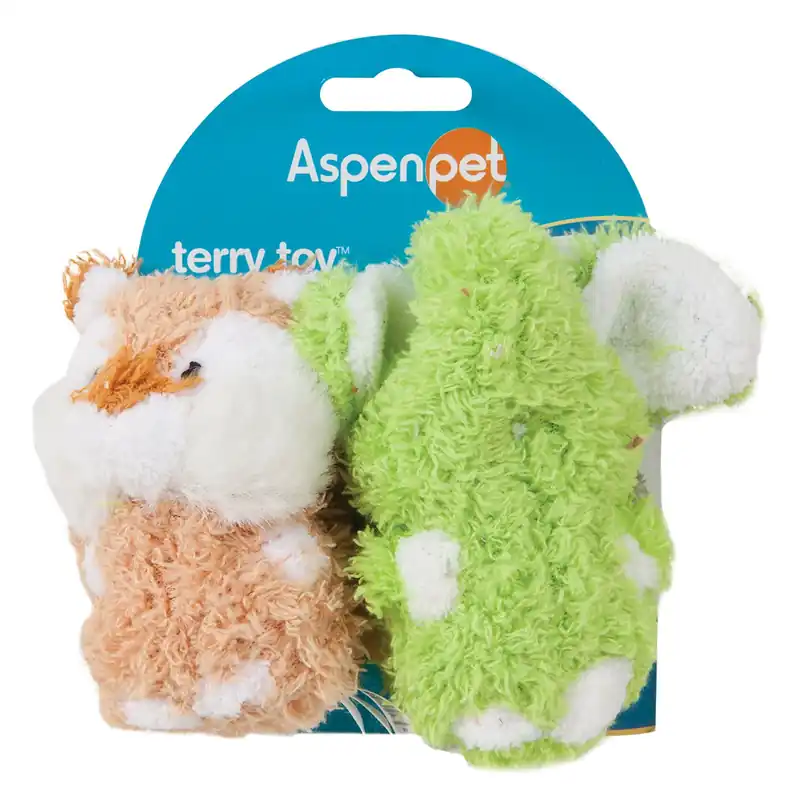 For Dog Multicolored Plush Elephant Squeak Dog Toy Small 1 Pk