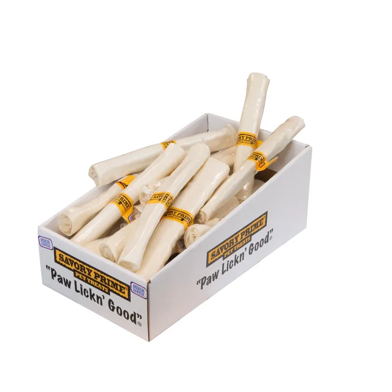 American Supreme Medium/large All Ages Mini Rolls Beef Rawhide 9-10 In. L 1 Pk