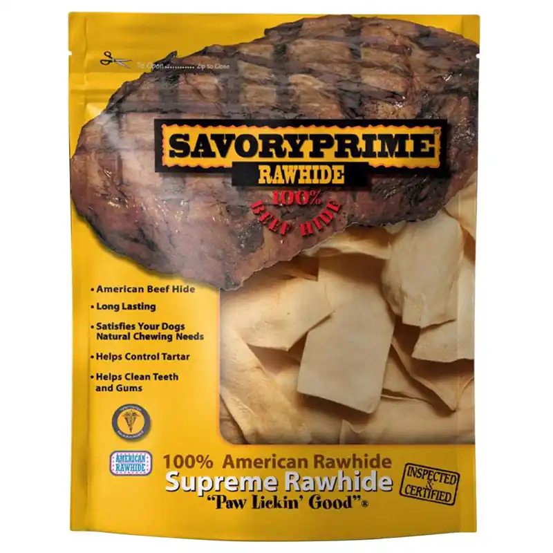 Chicken Flavor All Size Dogs All Ages Rawhide Chips Beef Rawhide 6 In. L 1 Pk