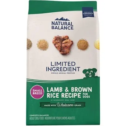 L.i.d. Limited Ingredient Diets Lamb & Brown Rice Small Breed Dry Dog Food 12 Lbs