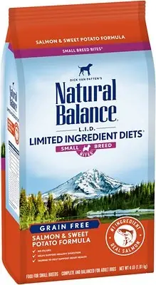 L.i.d. Limited Ingredient Diets Salmon & Sweet Potato Small Breed Dry Dog Food, 4 Lbs.