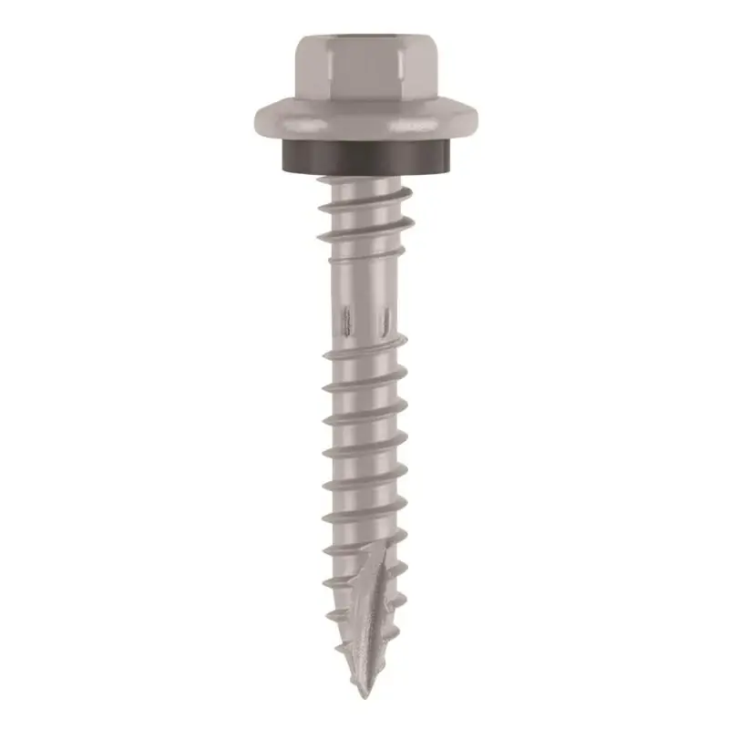 No. 10 X 2 In. L Hex Drive Hex Washer Head Self Tapping Roofing Screws
