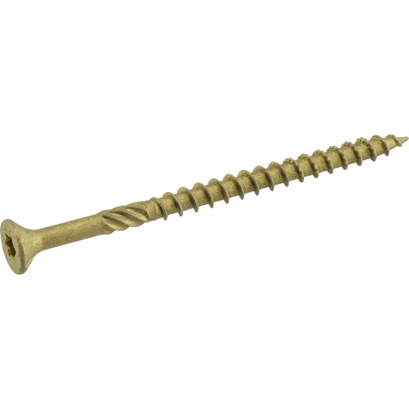 Power Pro No. 10 X 3 In. L Star Coated Coarse Exterior Wood Screw 800 Pk