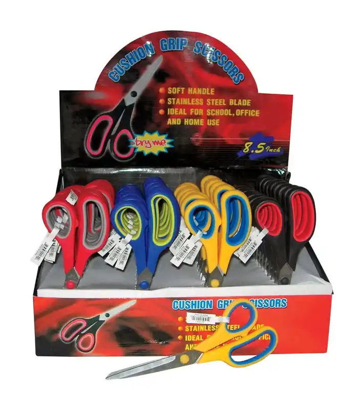 Stainless Steel Soft Grip Scissors 1 Pc