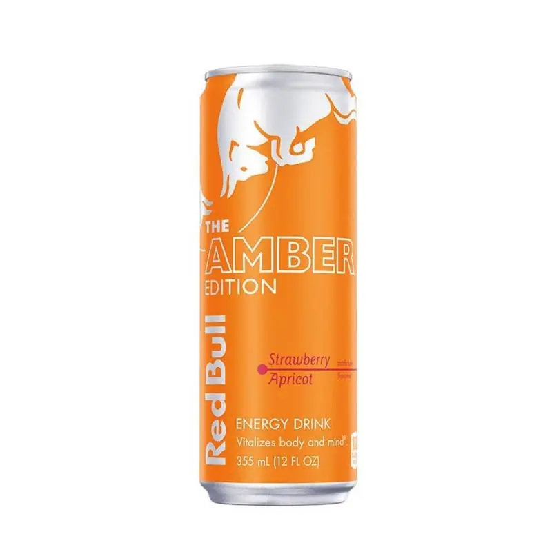Amber Edition Strawberry Apricot Energy Drink 12 Oz