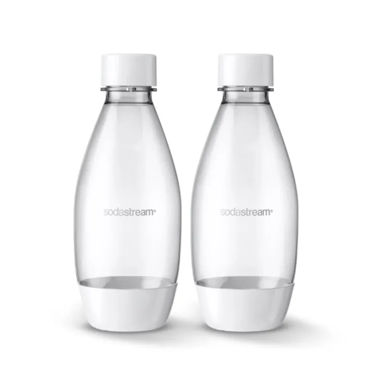 White 0.5 L Carbonator Bottle 2 Pk
