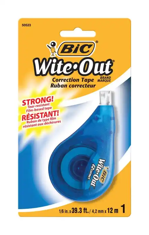 Wite-out White Correction Tape 1 Oz 1 Pk