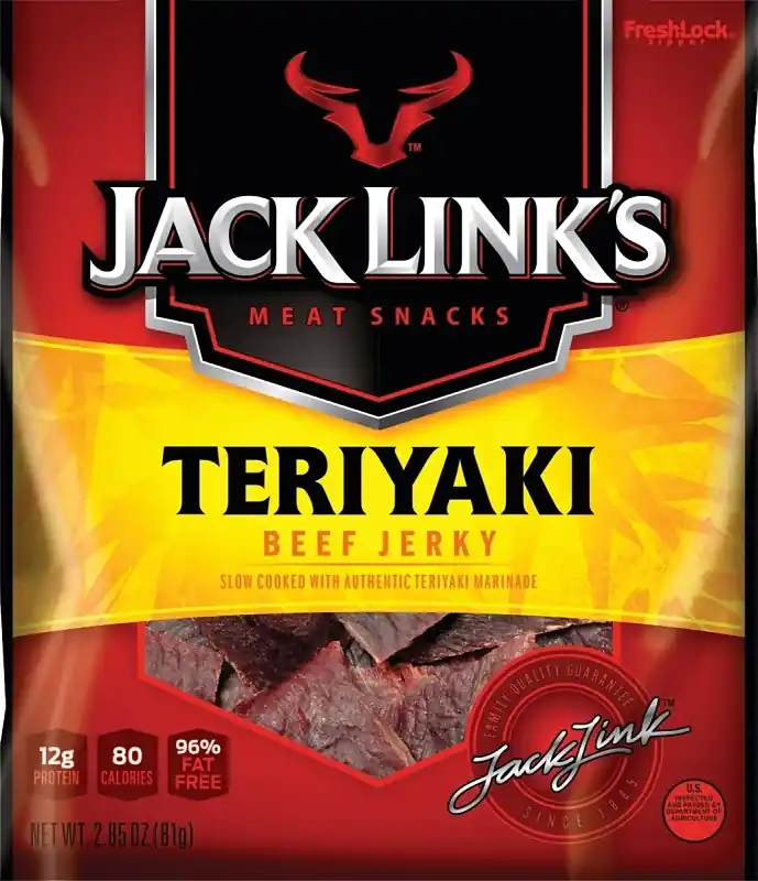 Beef Jerky, Teriyaki, 2.85-oz