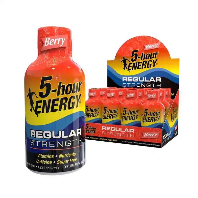 Regular Strength Shot, Berry, 1.93 Oz.